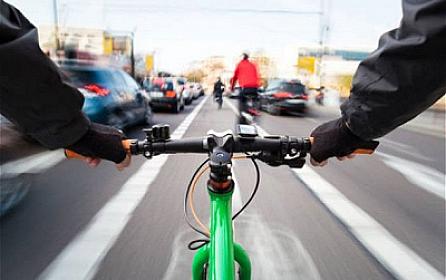 Bakıda velosiped və skuter sürənlərin 