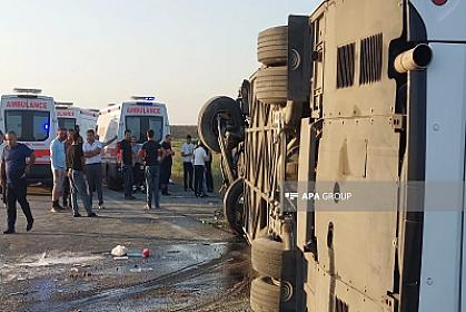 Bakı-Qazax yolunda 28 nəfərin xəsarət aldığı qəzanın SƏBƏBİ 
