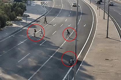 Piyadalar motosikleti aşırıb yaralı sürücünü yolda qoyub qaçdılar - 