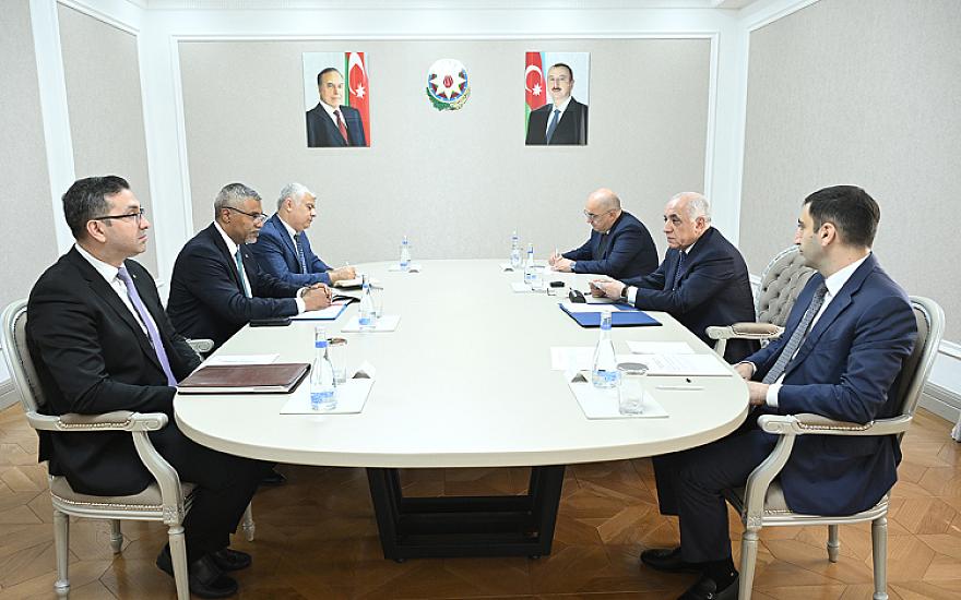 Ali Asadov met with Yan Sonders