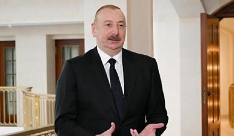 Prezidentlər Şuşada mətbuata 