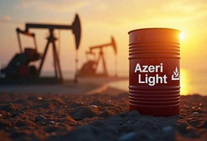 How much has Azerbaijani oil exceeded the budget price?