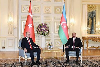 İlham Əliyev Ərdoğana 