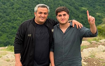 Oğluna ad günü paylaşımı etdi – 