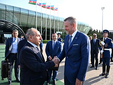 Slovakiya Prezidentinin Azərbaycana səfəri 