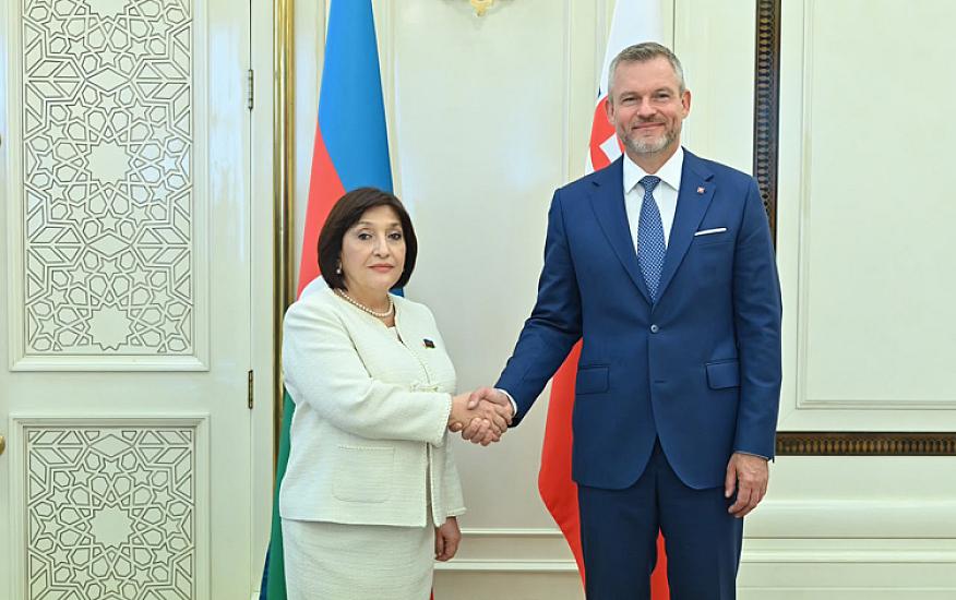 Sahibə Qafarova met with Pellegrini