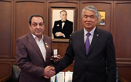 Rafiq Həşimov “TÜKRSOY” medalı ilə təltif edildi - 
