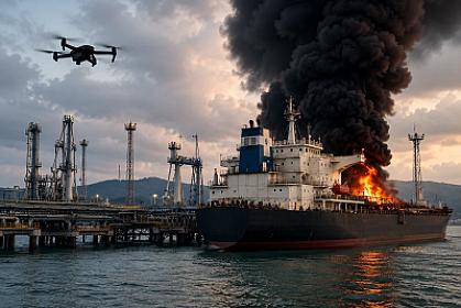 Dron insidentindən sonra CPC-də neft yüklənməsi 
