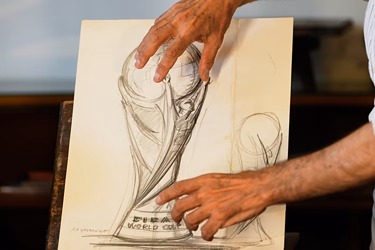 Who made the cup, when, where, and how?
