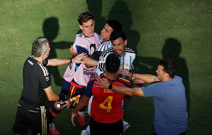 FIFA is investigating Argentina's behavior in the final