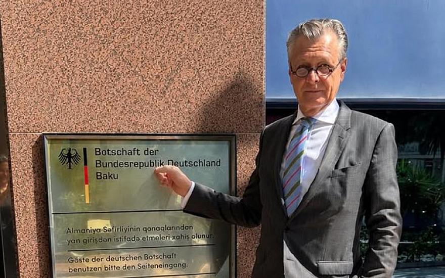 Almaniyanın yeni səfiri Bakıdadır - 