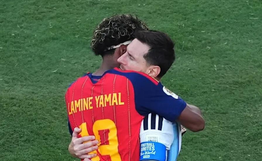 Messinin finaldan sonra Yamala dediyi sözlər 