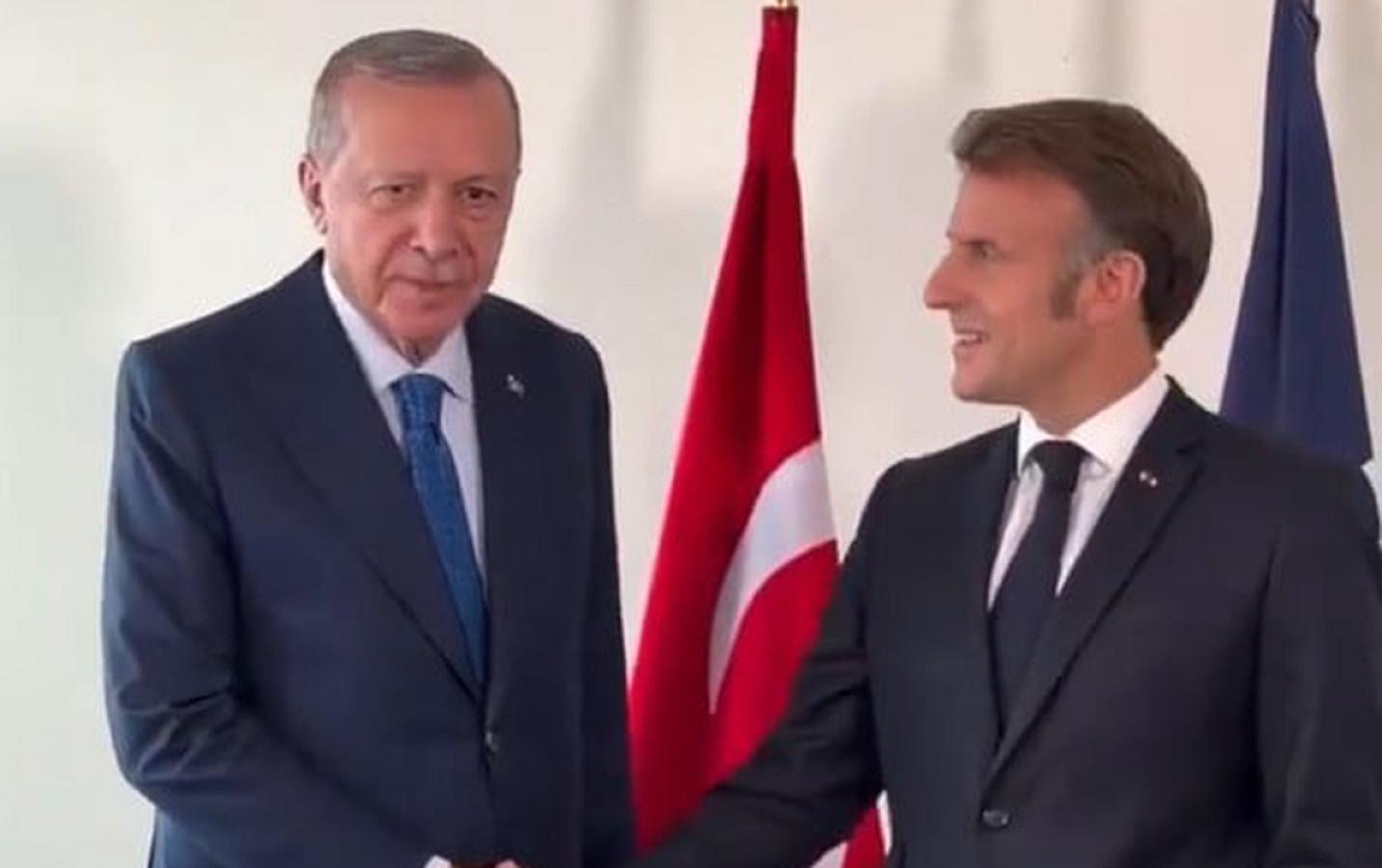 Ərdoğanın Makronla zarafatı 