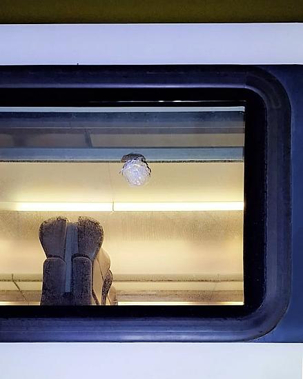 In six months, passenger trains in operation were [stopped/inspected] 21 times.