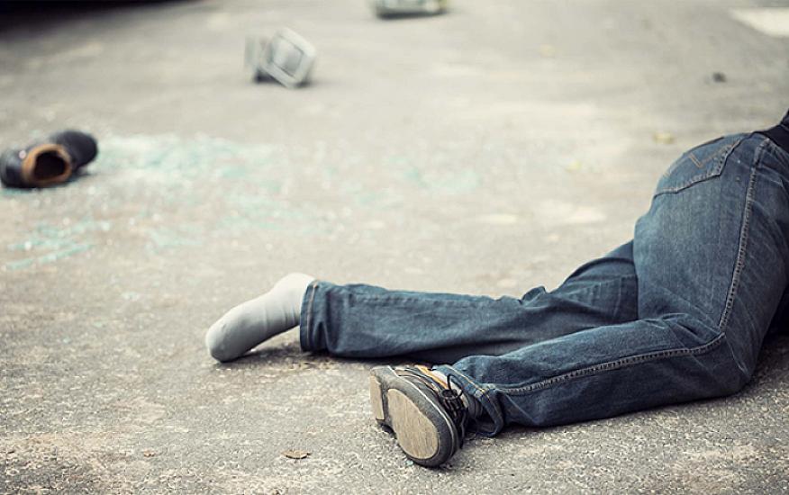 A pedestrian was hit by a car in Goychay.