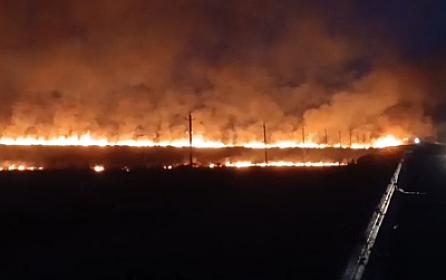 The fire in Agdam spread to the territory of 4 villages -