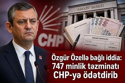 Özgür Özelin 747 minlik təzminatı ilə bağlı 