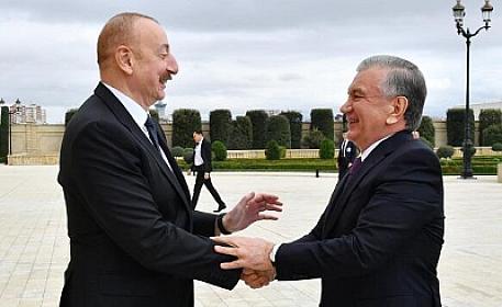 İlham Əliyev Mirziyayevə 