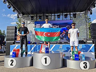 İdmançımız beynəlxalq triatlon yarışında 