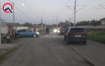 Quad bike collided with a passenger car -