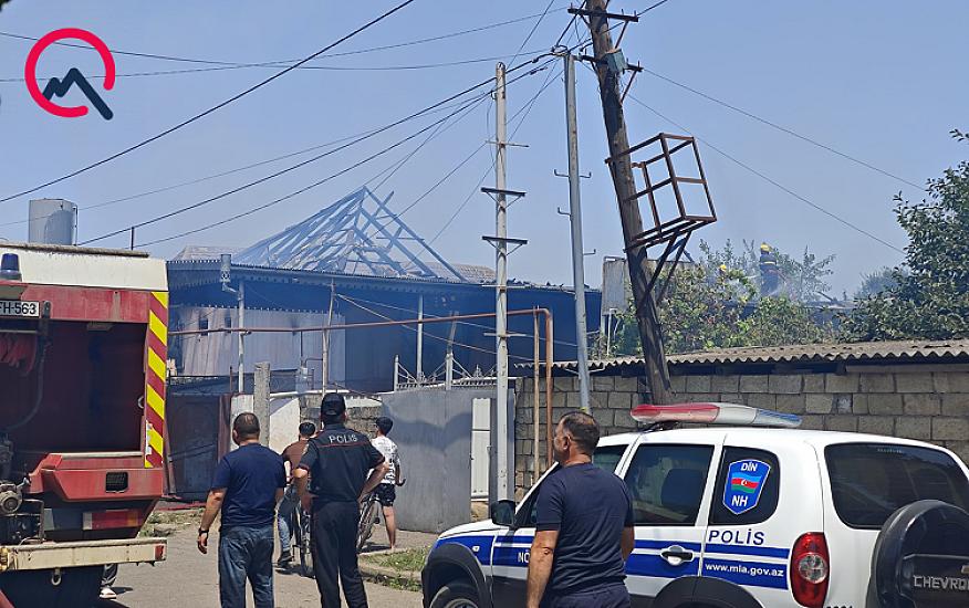 В Джалилабаде дом полностью сгорел.