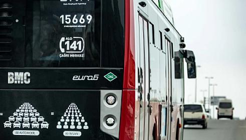 Bakıda 195E nömrəli ekspres