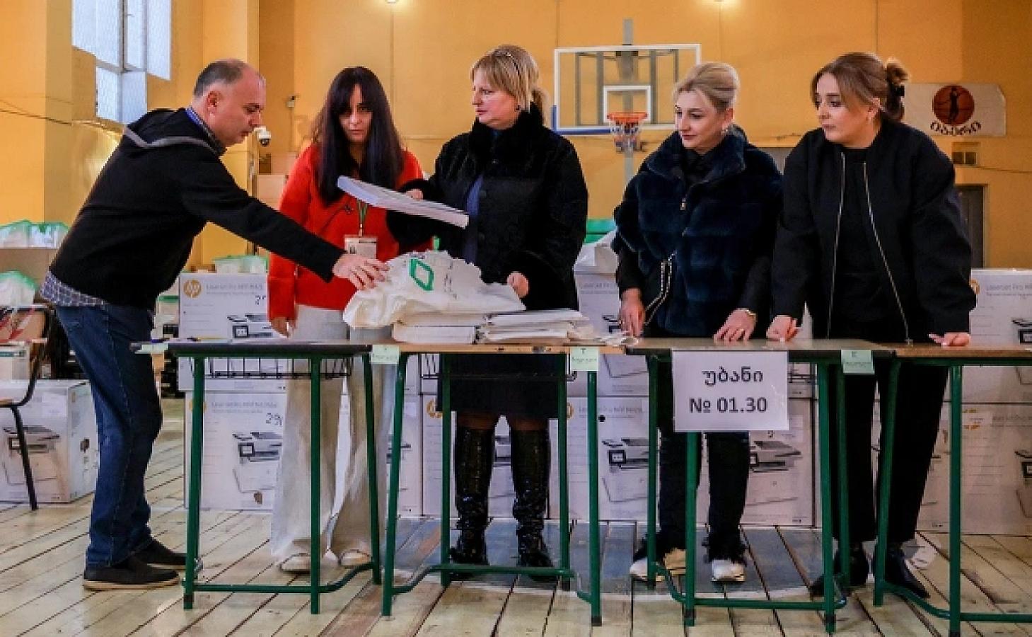 The ruling party has come to the forefront in all 64 cities.