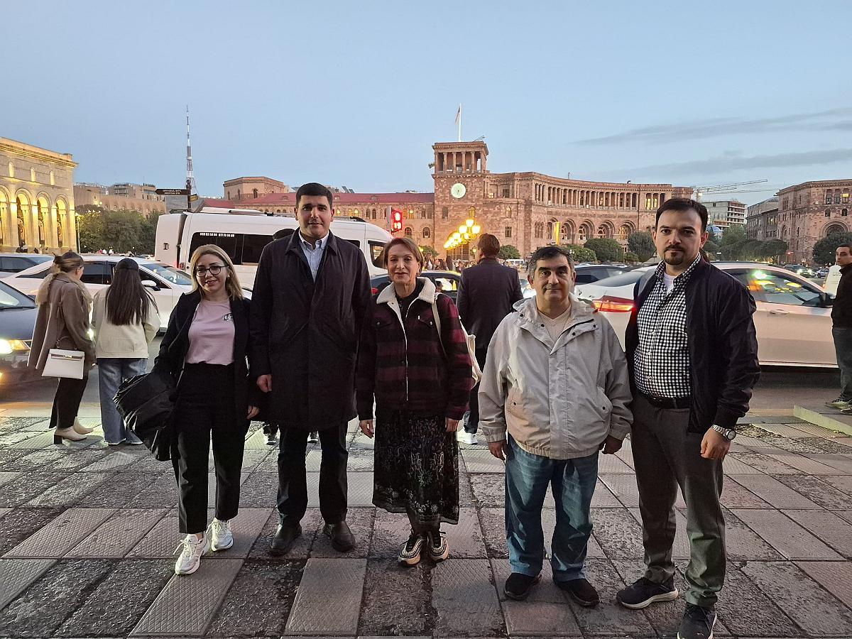 Azerbaijani representatives in Yerevan -