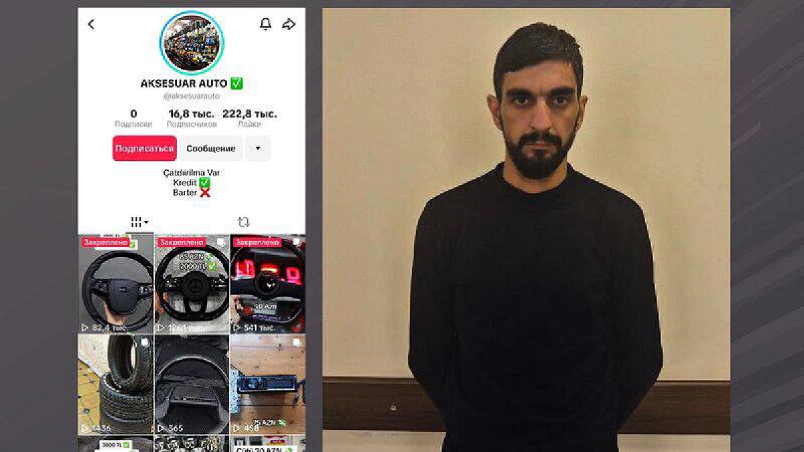 Tiktokda bu səhifənin admini tutuldu - 