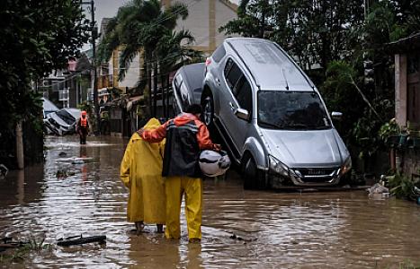Filippində qasırğa zamanı ölənlərin sayı 140-ı ötüb
