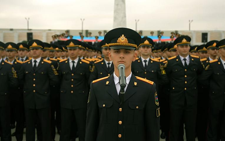 Polis Akademiyası kursantlarından “Zəfər təntənəsi” - 
