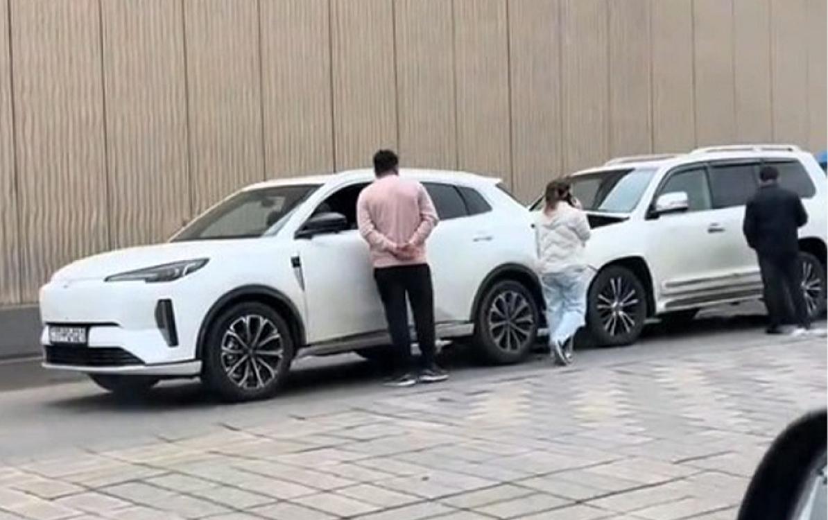 Dərnəgül yolunda 4 avtomobil toqquşdu - 