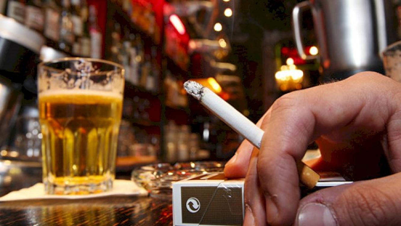 Siqaret və alkoqollu içkilər yenə 