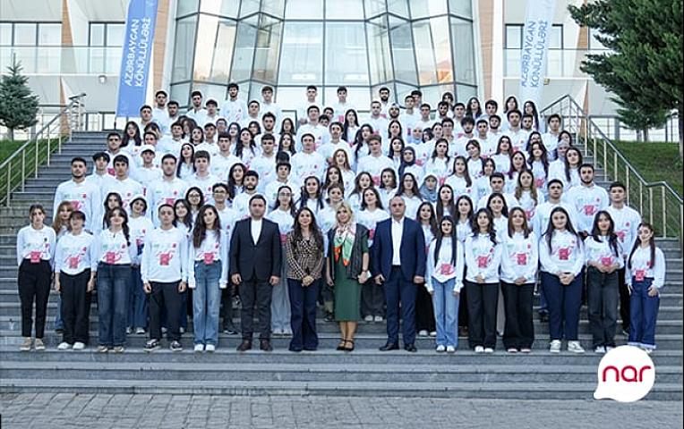 “Nar” Zəfərin 5 illiyini könüllü gənclərə özəl silsilə tədbirlərlə 