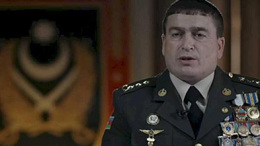 Prezidentin general rütbəsi verdiyi polkovnik 