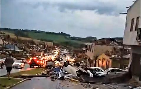 Braziliyada güclü qasırğa - 