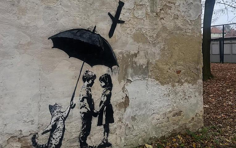 Benksi yenidən Ukraynada?