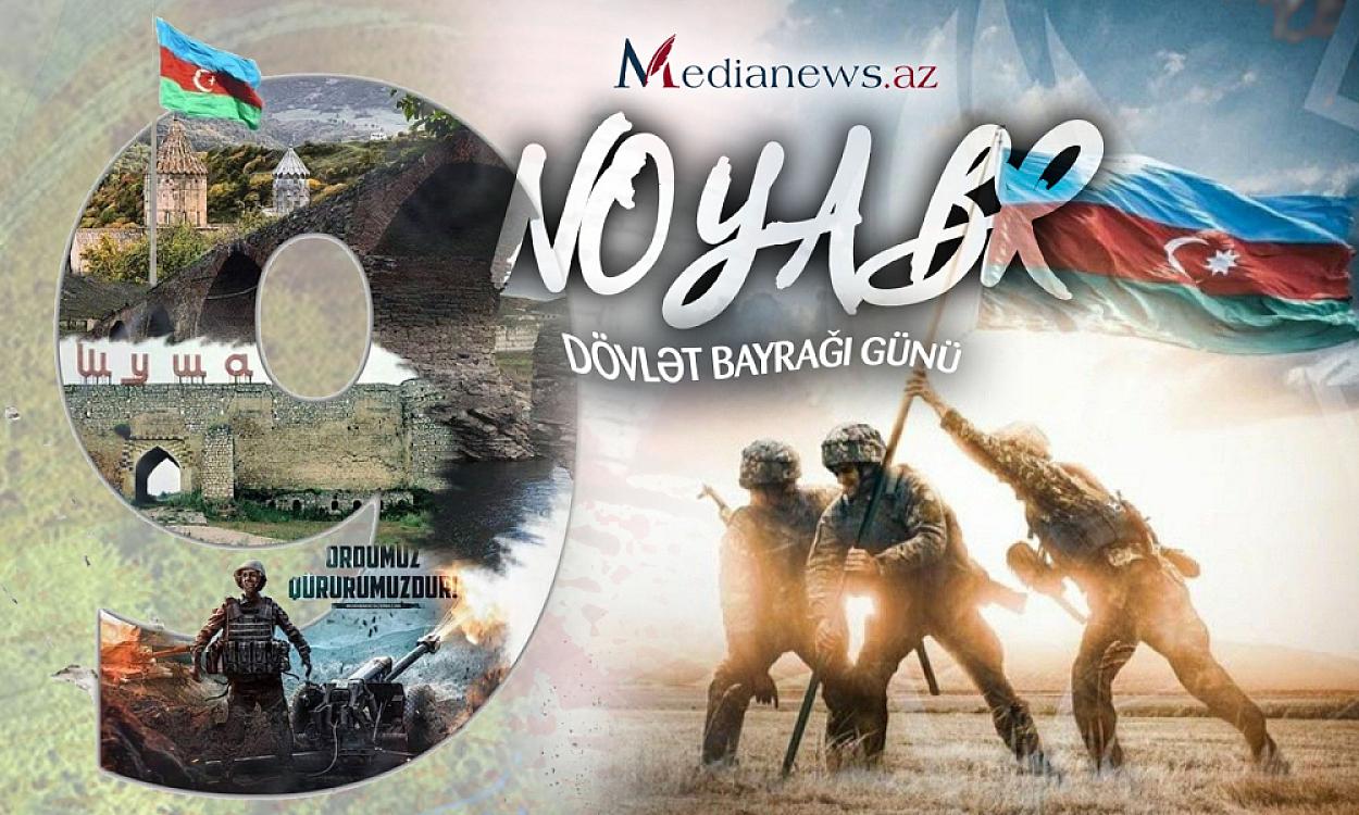 Azərbaycanda Dövlət Bayrağı günüdür