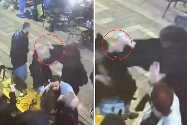 33 yaşlı qadını küçənin ortasında dəhşət saçdı - 