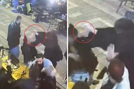 33 yaşlı qadını küçənin ortasında dəhşət saçdı - 