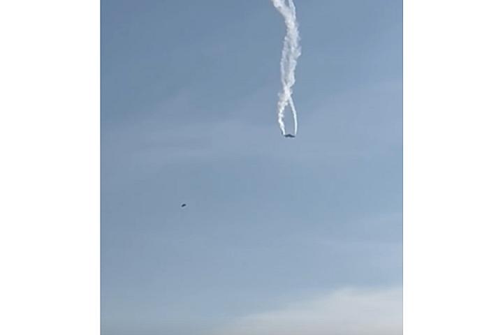 Qəzaya uğrayan hərbi təyyarə Türkiyəyə 