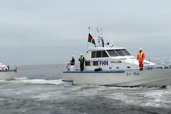 Xəzərdəki kiçikhəcmli gəmilərə