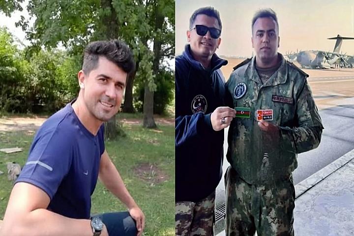 Qəzada şəhid olan mayor 4 ay sonra