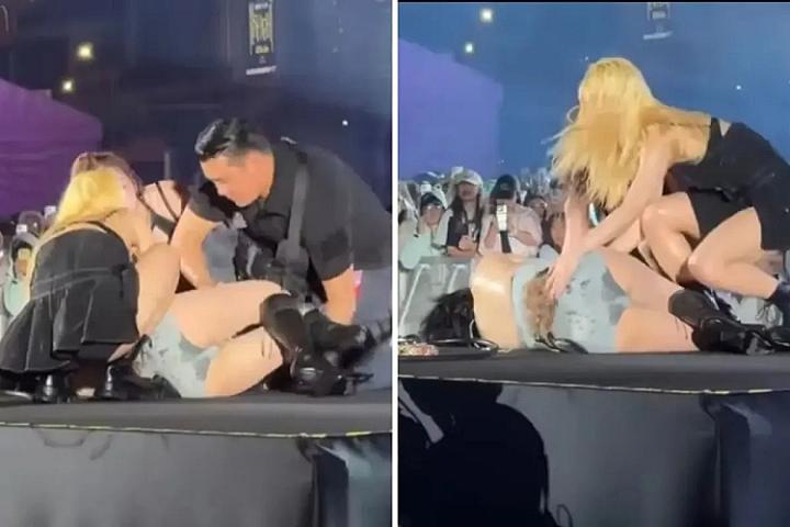 Məşhur pop ulduzu konsert zamanı huşunu itirdi - 