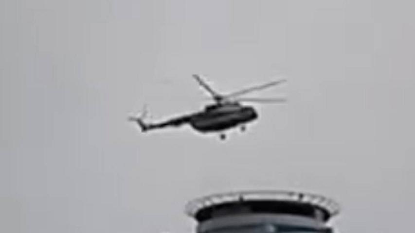 Helikopterin bu görüntüsü 