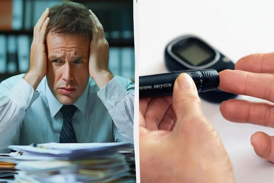Stress on blood sugar levels