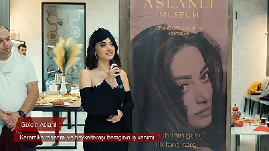 Kalibrinin gücü”: Gülçin Aslanlının ilk fərdi sərgisi və “ASLANLI MUSEUM” qalereyasının