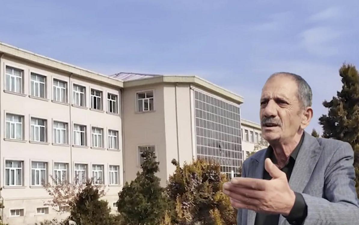 Naxçıvanda müəllim şagirdləri qayışla