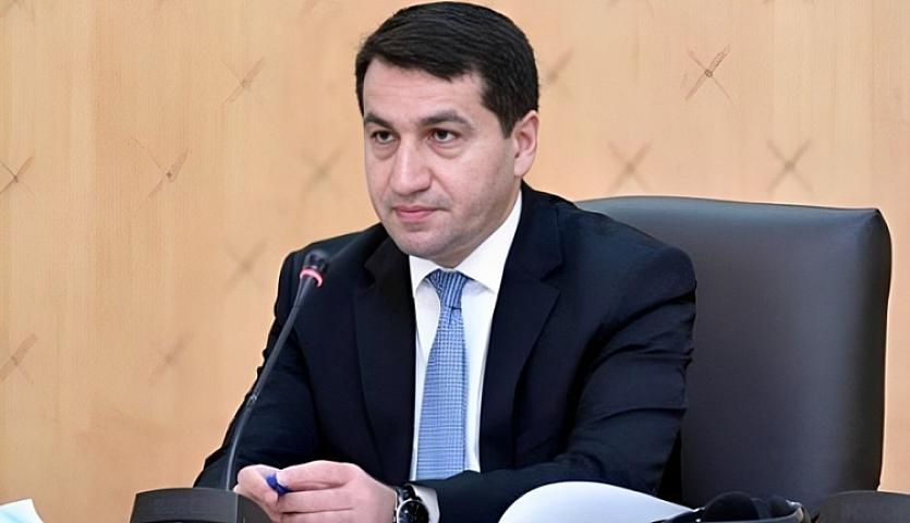 Hikmət Hacıyev Zəngəzur dəhlizindən yeni görüntülər PAYLAŞDI - 