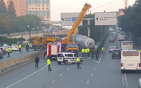 Bakıda qəza oldu -